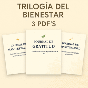 trilogía del bienestar (3 journals) 3 pdf